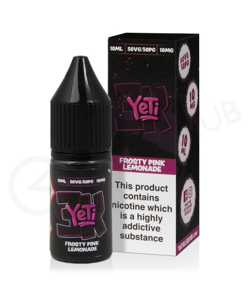 Frosty Pink Lemonade E-Liquid by Yeti 3K Bar Salt