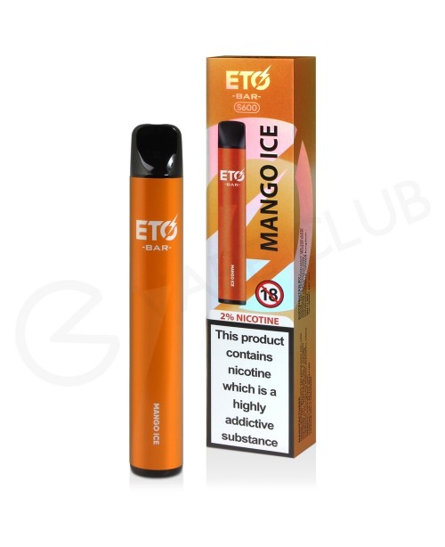 Mango Ice Smok Eto Bar S600 Disposable Vape