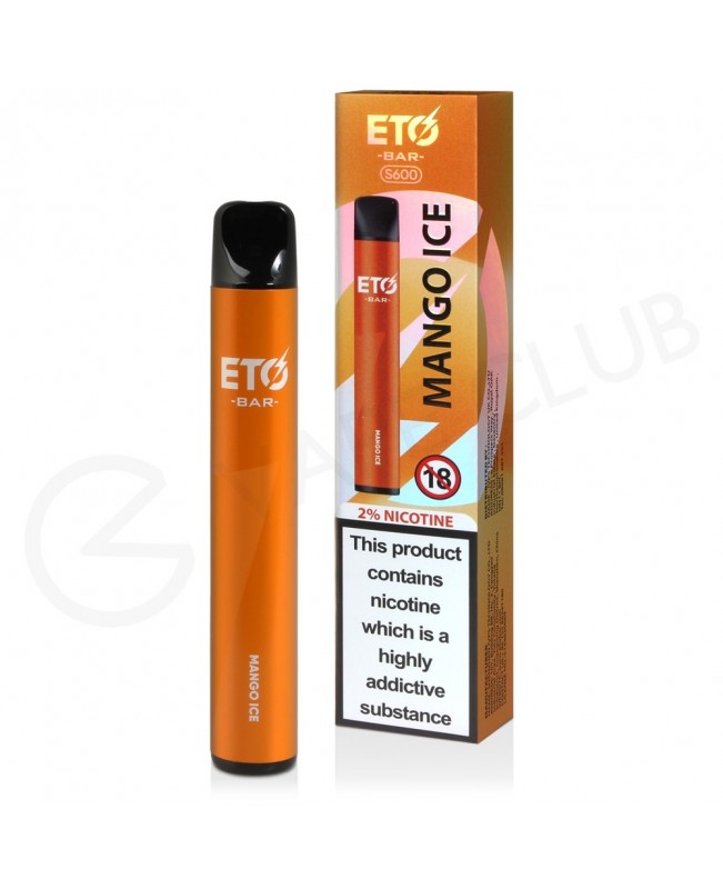 Mango Ice Smok Eto Bar S600 Disposable Vape