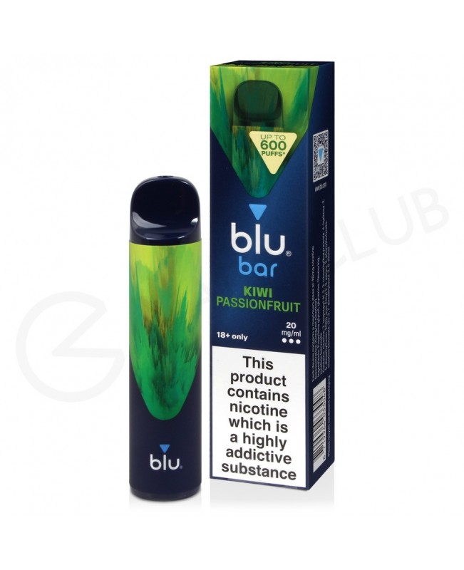 Kiwi Passionfruit Blu Bar Disposable Vape