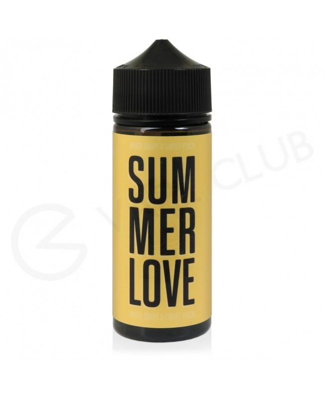 White Grape & Sweet Peach Shortfill E-Liquid by Summer Love 100ml