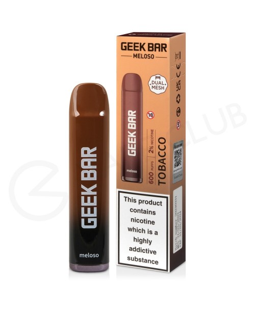 Tobacco Geek Bar Meloso Disposable Vape