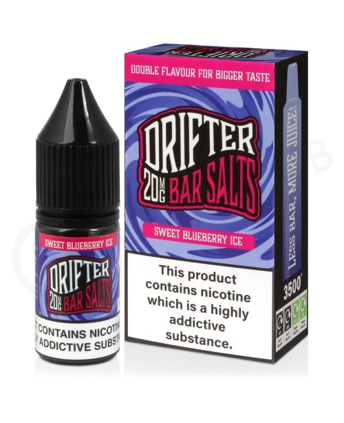 Sweet Blueberry Ice Nic Salt E-Liquid by Drifter B...