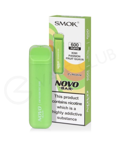 Kiwi Passion Fruit Smok Novo Bar Disposable Vape