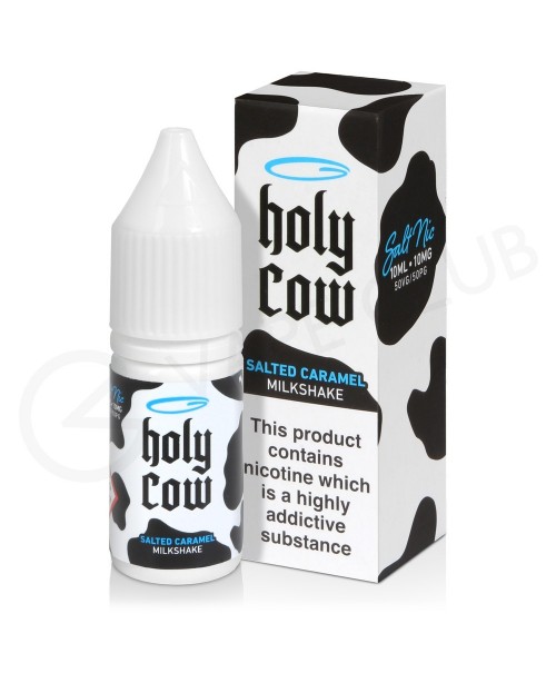 Salted Caramel Milkshake Nic Salt E-Liquid by Holy...