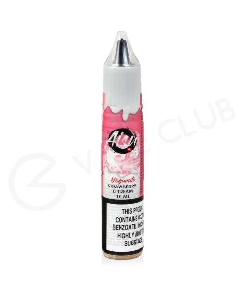 Strawberry Cream Nic Salt E-Liquid by Aisu Yogurut...