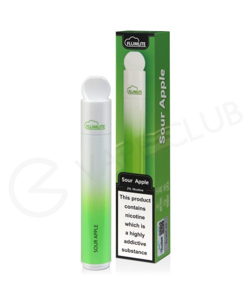 Sour Apple Flum Lite Disposable Vape