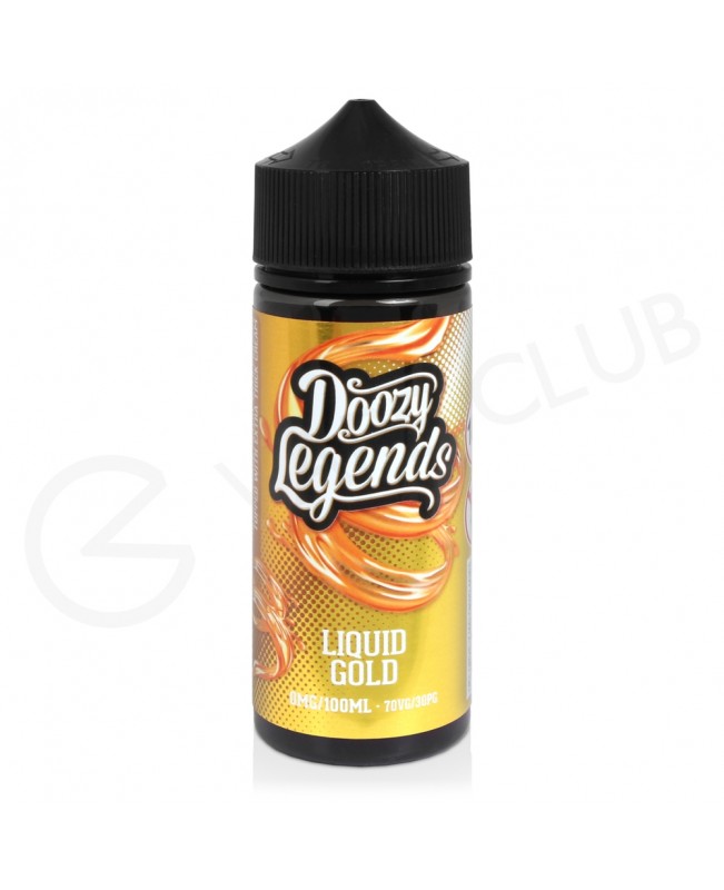 Liquid Gold Shortfill E-Liquid by Doozy Legends 100ml