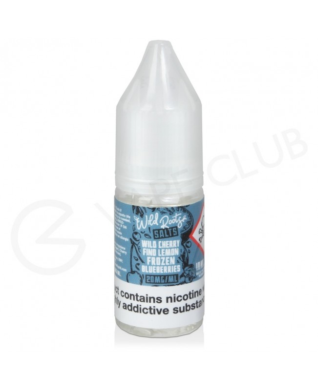 Wild Cherry, Fino Lemon & Frozen Blueberries Nic Salt E-Liquid by Wild Roots