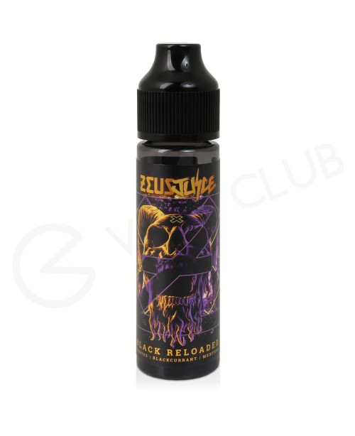 Black Reloaded Shortfill E-liquid by Zeus Juice 50...