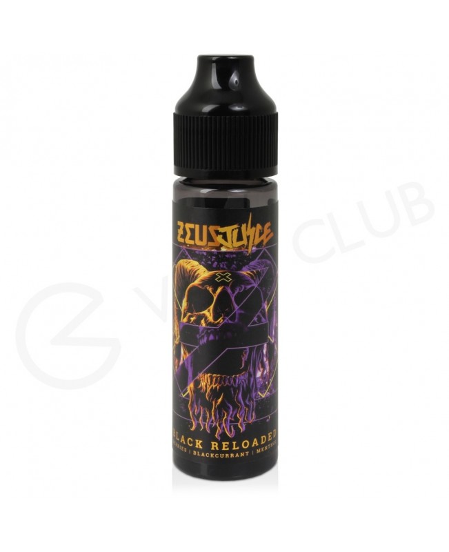 Black Reloaded Shortfill E-liquid by Zeus Juice 50ml