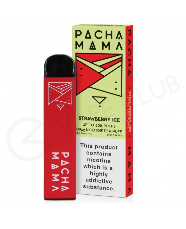 Strawberry Kiwi Pacha Mama Disposable Vape