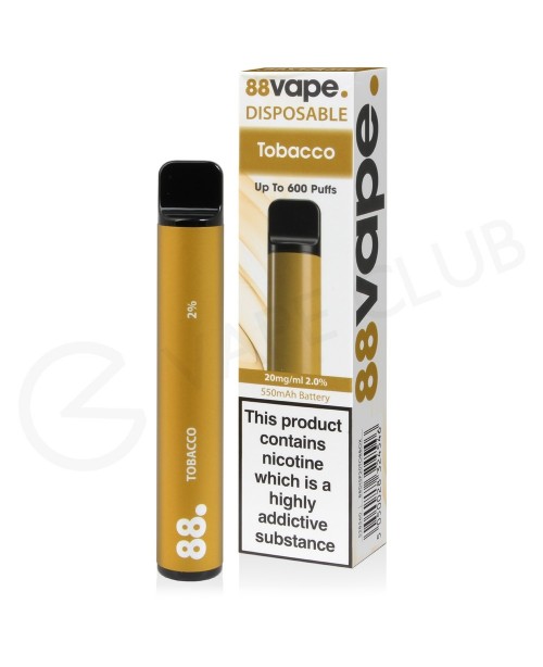 Tobacco 88Vape Disposable Device