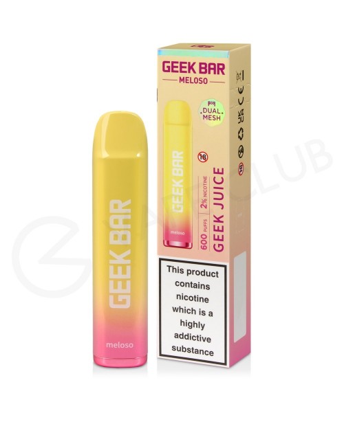 Geek Juice Geek Bar Meloso Disposable Vape