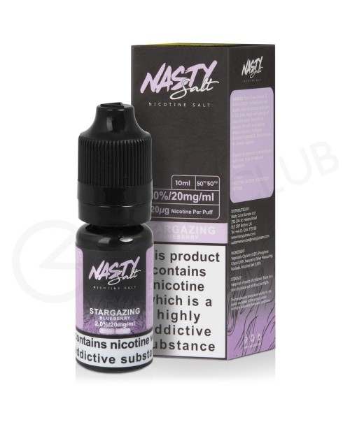 Stargazing Nic Salt E-Liquid by Nasty Salts