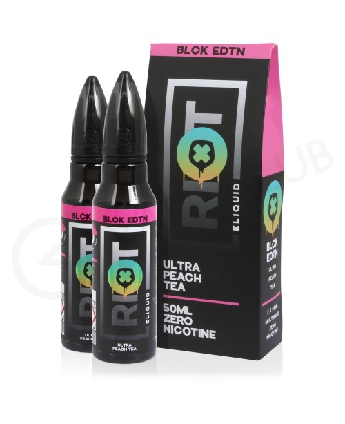 Ultra Peach Tea Shortfill E-Liquid by Riot Squad B...