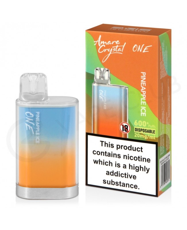 Pineapple Ice Amare Crystal One Disposable Vape