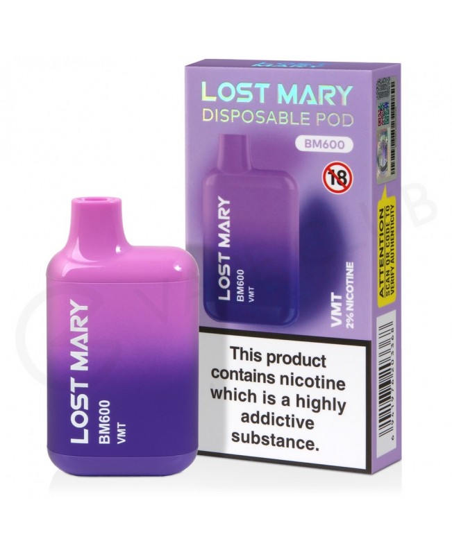 VMT Lost Mary BM600 Disposable Vape