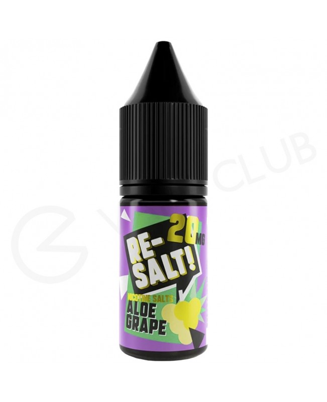 Aloe Grape Nic Salt E-Liquid by Re Salt