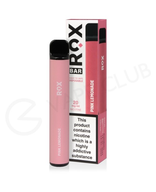 Pink Lemonade Rox Bar 600 Disposable Vape