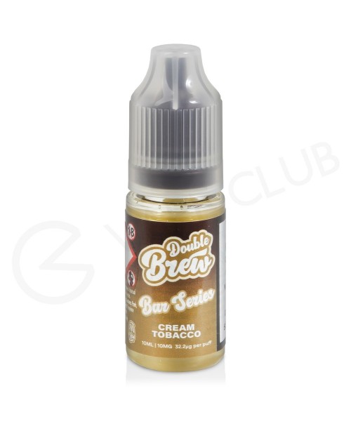 Cream Tobacco Nic Salt E-Liquid by Double Brew