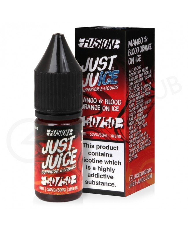 Mango & Blood Orange On Ice E-Liquid by Just Juice Fusion 50/50