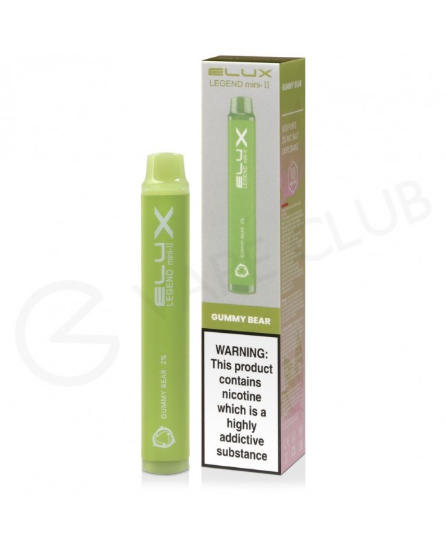 Gummy Bear Elux Legend Mini II Disposable Vape