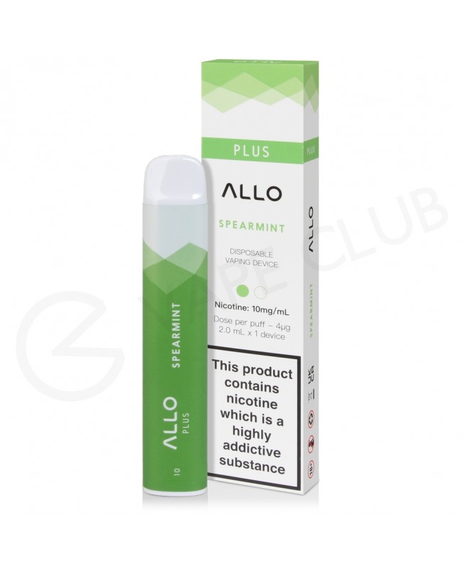 Spearmint Allo Plus Disposable Vape