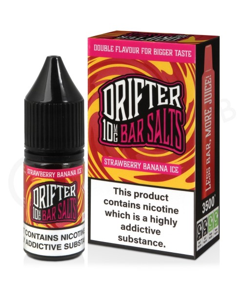 Strawberry Banana Ice Nic Salt E-Liquid by Drifter...