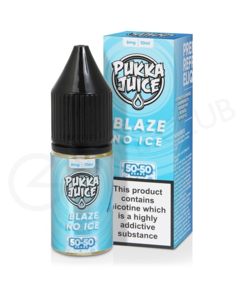 Blaze No Ice E-Liquid by Pukka Juice 50/50