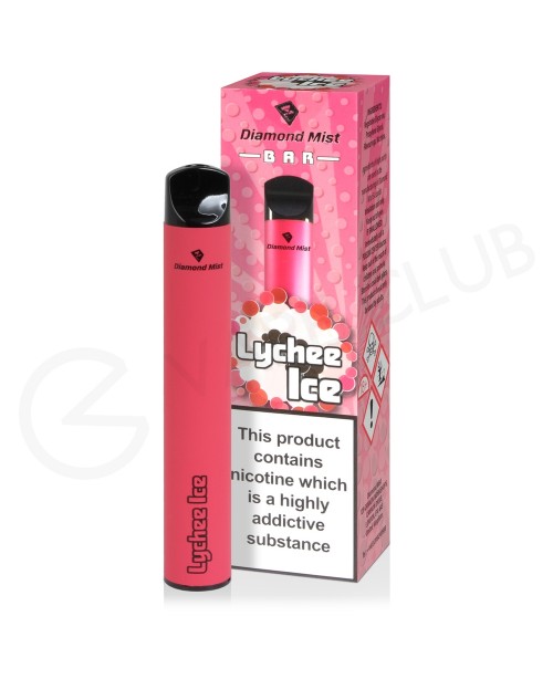 Lychee Ice Diamond Mist Bar Disposable Vape