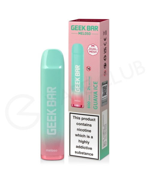 Guava Ice Geek Bar Meloso Disposable Vape