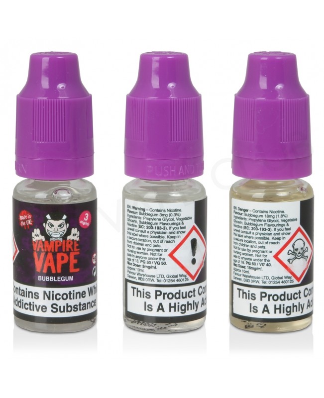 Bubblegum E-Liquid by Vampire Vape