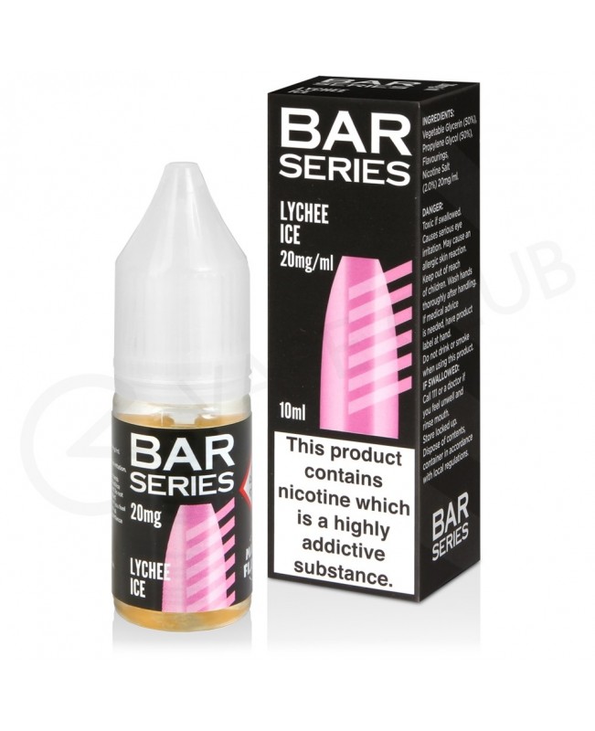 Lychee Ice Nic Salt E-Liquid by Bar Series