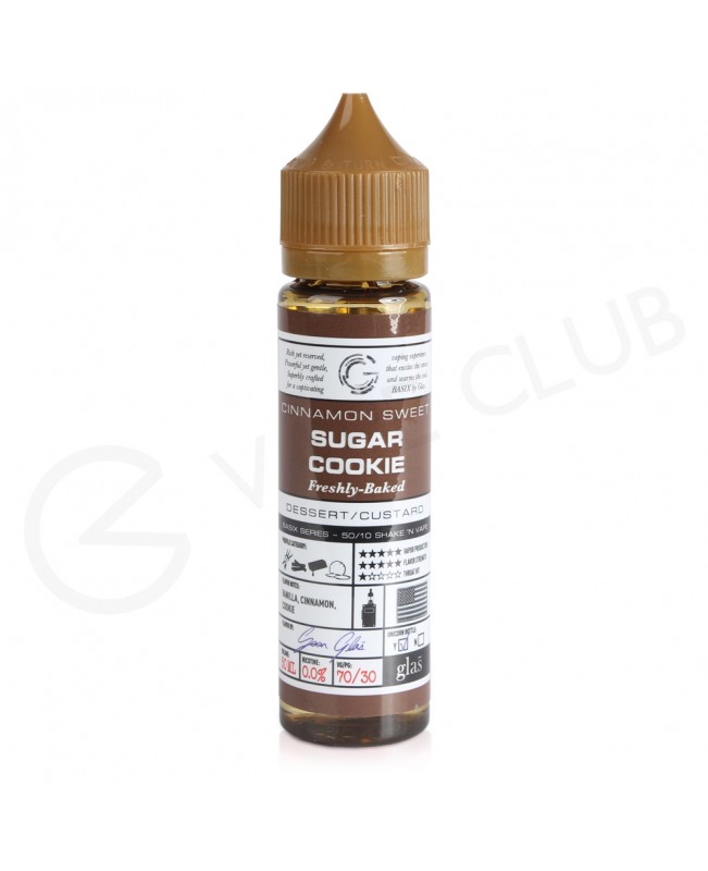 Sugar Cookie Shortfill E-Liquid by Glas Basix 50ml