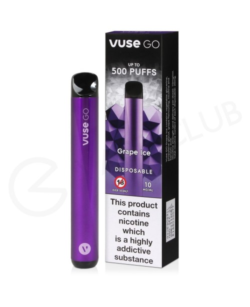 Grape Ice Vuse Go Disposable Vape