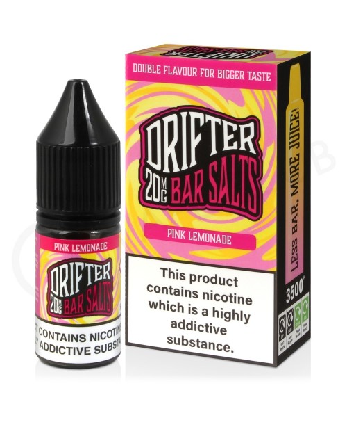 Pink Lemonade Nic Salt E-Liquid by Drifter Bar Sal...