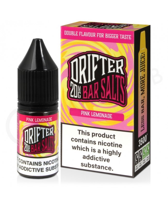 Pink Lemonade Nic Salt E-Liquid by Drifter Bar Salts