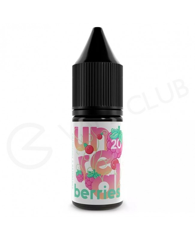 Cranberry & Raspberry Nic Salt E-Liquid by Unreal Berries