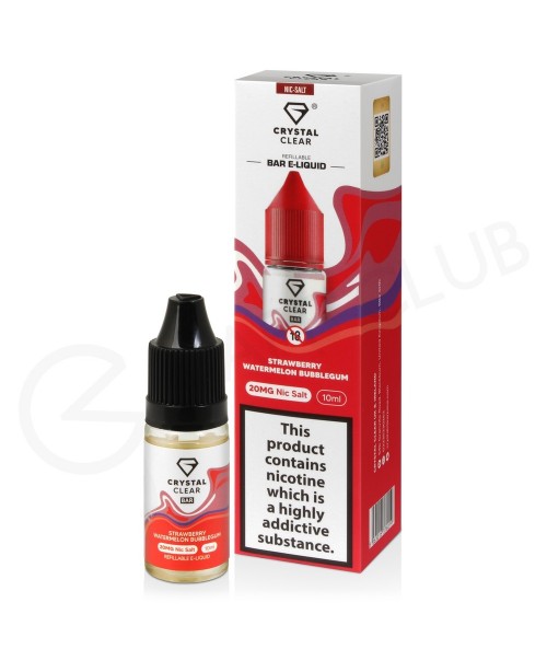 Strawberry Watermelon Bubblegum Nic Salt E-Liquid ...