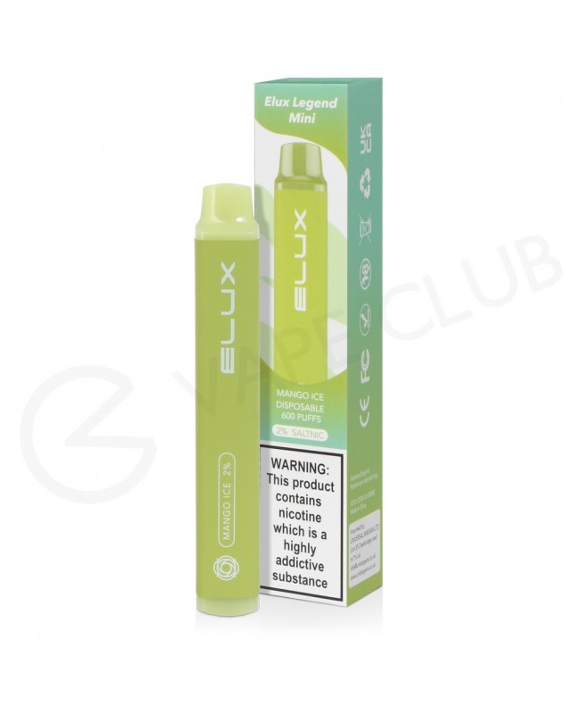 Mango Ice Elux Legend Mini Disposable Vape