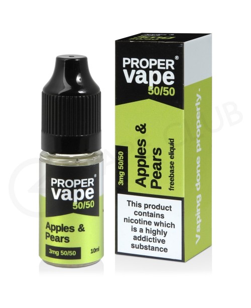 Apples & Pears E-Liquid by Proper Vape