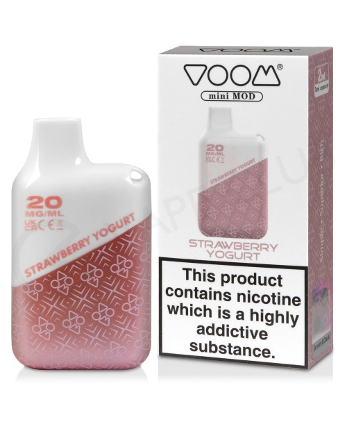 Strawberry Yogurt Voom Mini Mod Disposable Vape