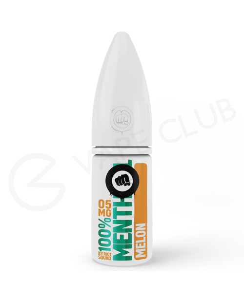 Melon Menthol Hybrid Salt E-Liquid by Riot Squad