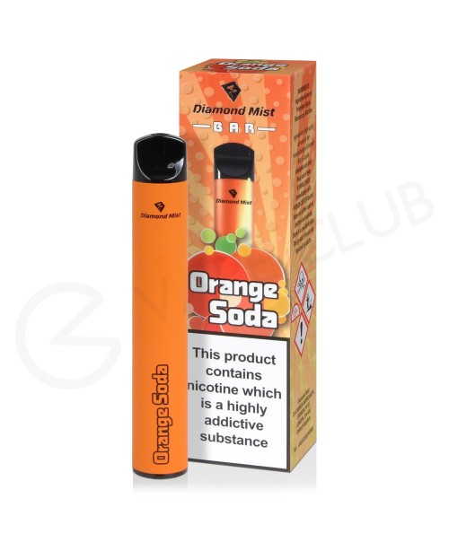 Orange Soda Diamond Mist Bar Disposable Vape