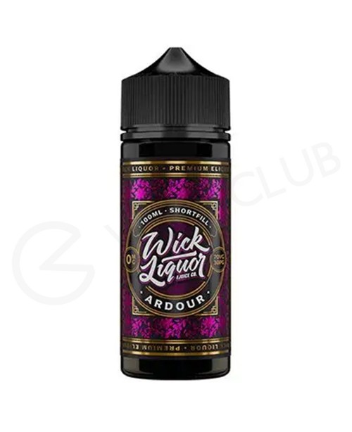 Ardour Shortfill E-Liquid by Wick Liquor 100ml