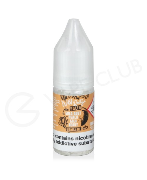 Gold Dust Peach & Goji Berry Nic Salt E-Liquid...