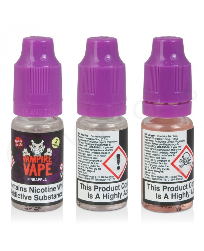 Pineapple E-Liquid by Vampire Vape