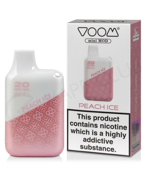 Peach Ice Voom Mini Mod Disposable Vape