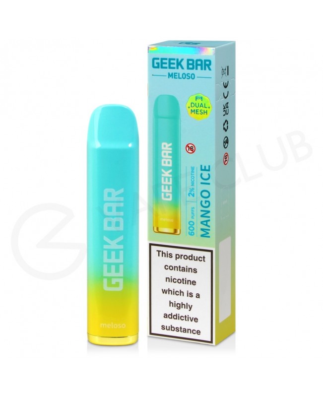 Mango Ice Geek Bar Meloso Disposable Vape